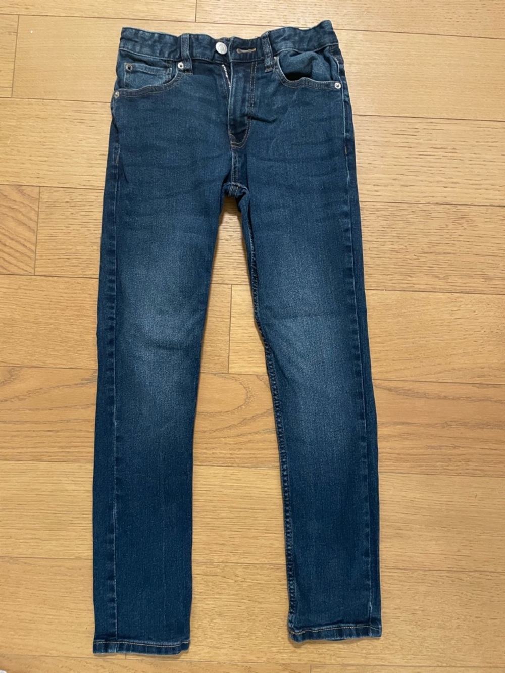 Calvin Klein Jeans Skinny Dark Blue Denim Unisex Kids Size 10
